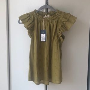 Brand new green summer top